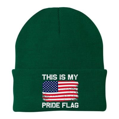 This Is My Pride Flag Knit Cap Winter Beanie