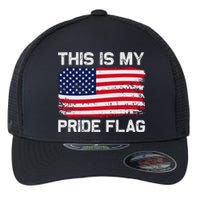 This Is My Pride Flag Flexfit Unipanel Trucker Cap