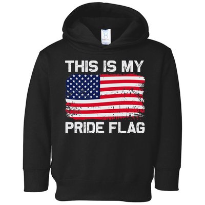 This Is My Pride Flag Toddler Hoodie