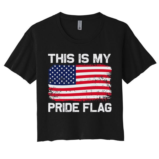 This Is My Pride Flag Crop Top