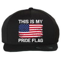 This Is My Pride Flag Wool Snapback Cap