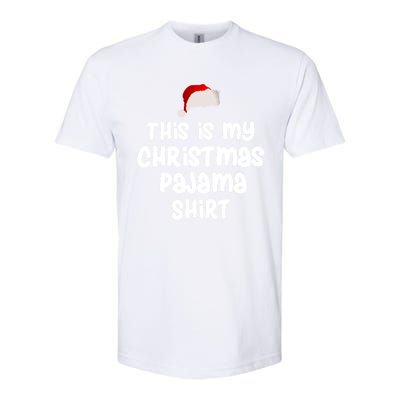 This Is My Christmas Pajama Gift Softstyle® CVC T-Shirt