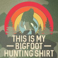 This Is My Bigfoot Hunting Squatchy Sasquatch Legacy Tie Dye Trucker Hat