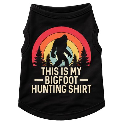 This Is My Bigfoot Hunting Squatchy Sasquatch Doggie Tank