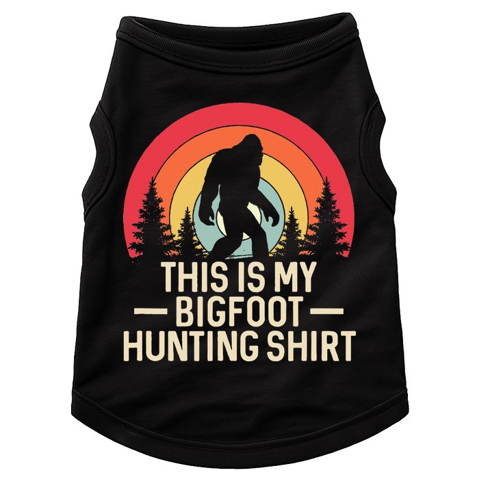 This Is My Bigfoot Hunting Squatchy Sasquatch Doggie Tank