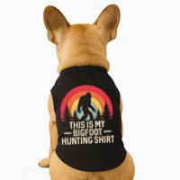 This Is My Bigfoot Hunting Squatchy Sasquatch Doggie Tank