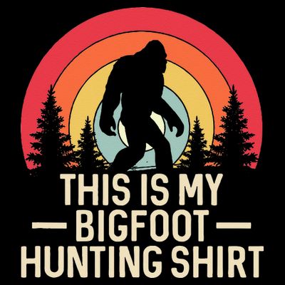 This Is My Bigfoot Hunting Squatchy Sasquatch T-Shirt