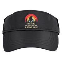 This Is My Bigfoot Hunting Squatchy Sasquatch Adult Drive Performance Visor
