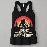This Is My Bigfoot Hunting Squatchy Sasquatch Womens Tank Top