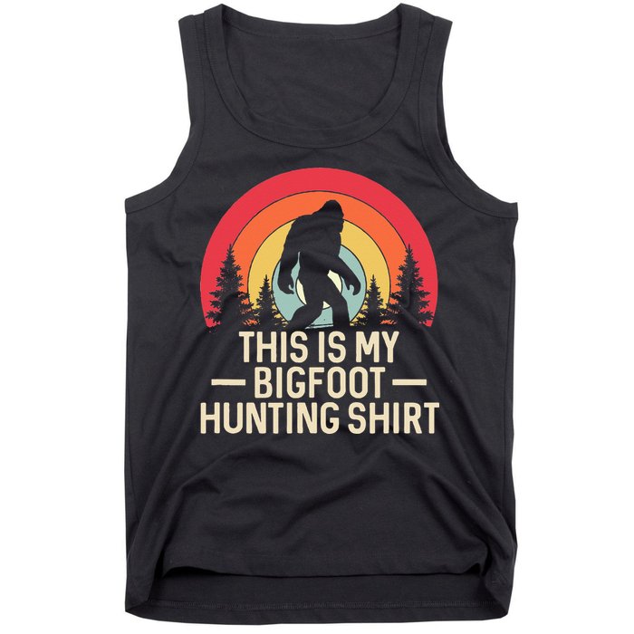 This Is My Bigfoot Hunting Squatchy Sasquatch Tank Top