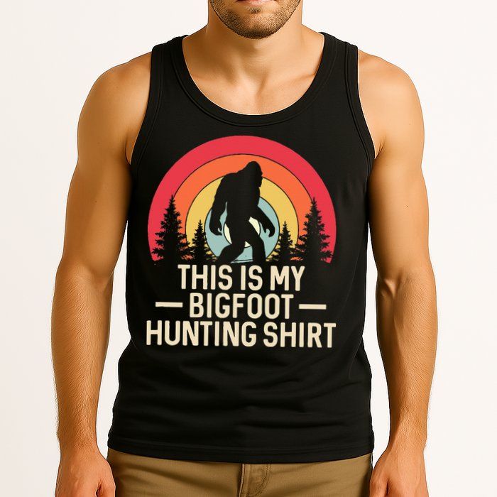 This Is My Bigfoot Hunting Squatchy Sasquatch Tank Top