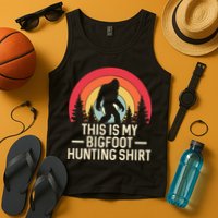 This Is My Bigfoot Hunting Squatchy Sasquatch Tank Top