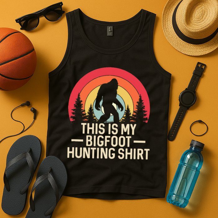 This Is My Bigfoot Hunting Squatchy Sasquatch Tank Top