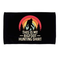This Is My Bigfoot Hunting Squatchy Sasquatch Microfiber Hand Towel