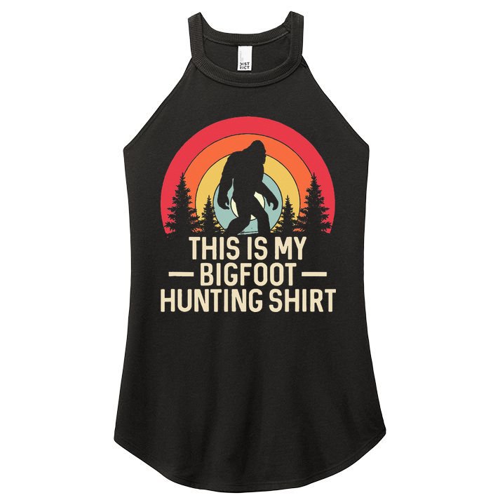 This Is My Bigfoot Hunting Squatchy Sasquatch Women's Perfect Tri Rocker Tank