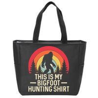 This Is My Bigfoot Hunting Squatchy Sasquatch Zip Tote Bag