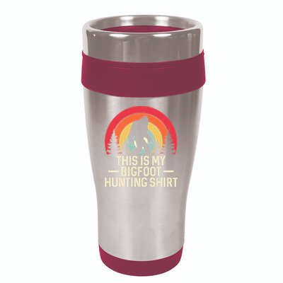 This Is My Bigfoot Hunting Squatchy Sasquatch 16oz Travel Tumbler