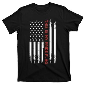 This Is My Pride Flag USA American 4th Of July T-Shirt