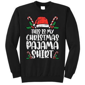 This Is My Christmas Pajama Funny Xmas PJs Sweatshirt