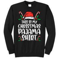 This Is My Christmas Pajama Funny Xmas PJs Sweatshirt