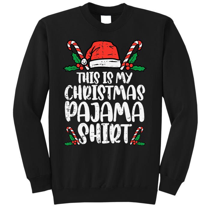 This Is My Christmas Pajama Funny Xmas PJs Sweatshirt