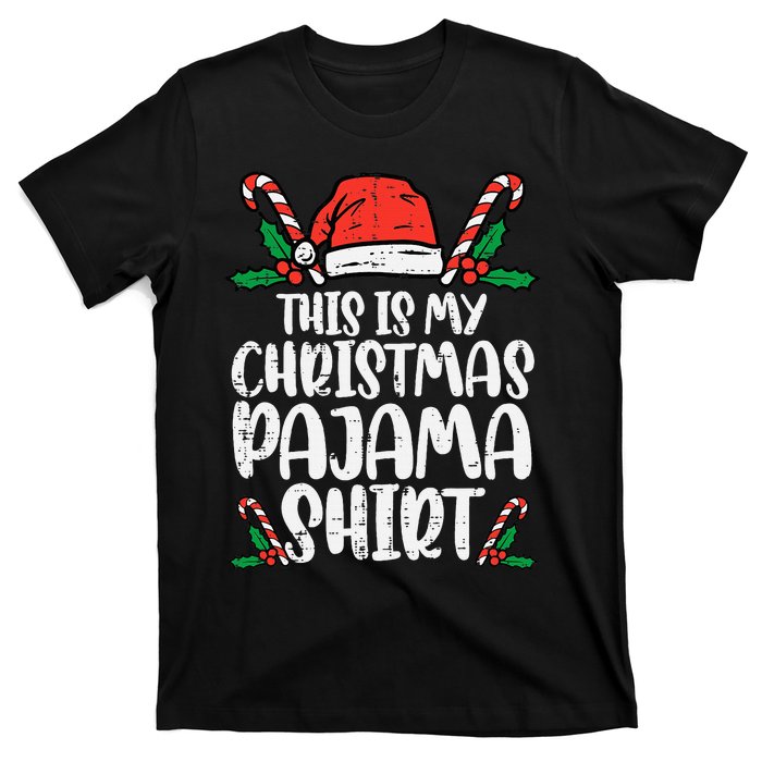 This Is My Christmas Pajama Funny Xmas PJs T-Shirt