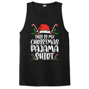 This Is My Christmas Pajama Funny Xmas PJs PosiCharge Competitor Tank