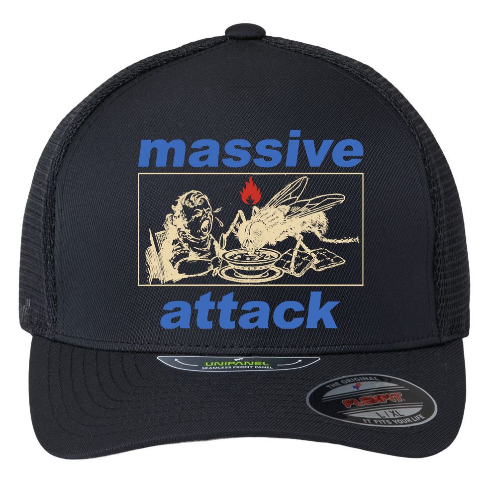 This Is Massive Attack Flexfit Unipanel Trucker Cap