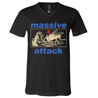 This Is Massive Attack V-Neck T-Shirt