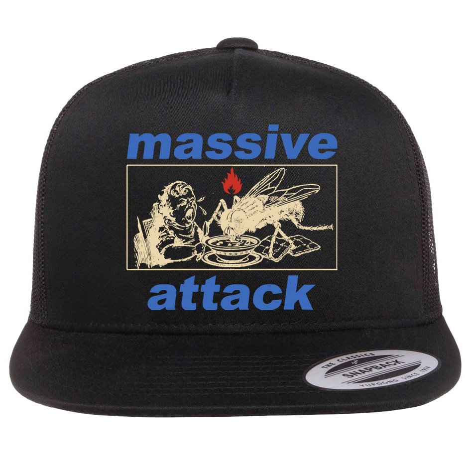 This Is Massive Attack Flat Bill Trucker Hat