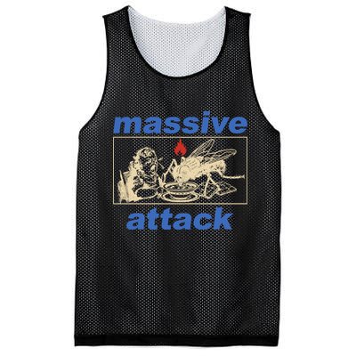 This Is Massive Attack Mesh Reversible Basketball Jersey Tank