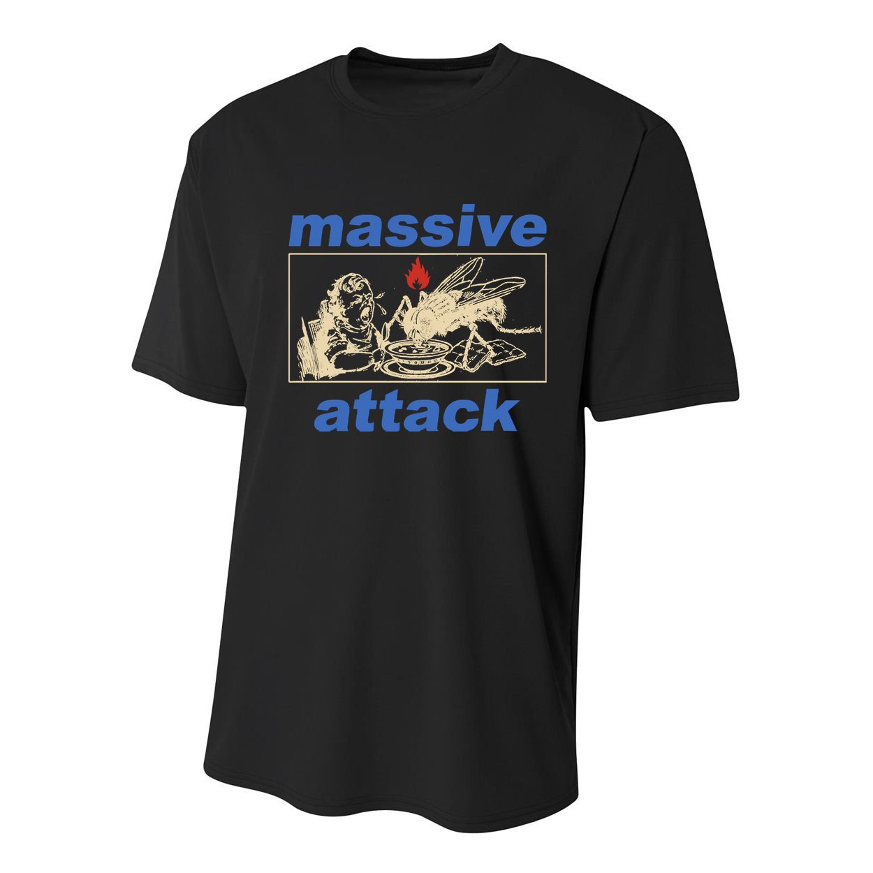 This Is Massive Attack Youth Performance Sprint T-Shirt