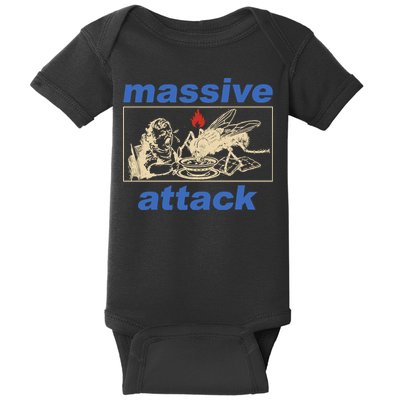 This Is Massive Attack Baby Bodysuit