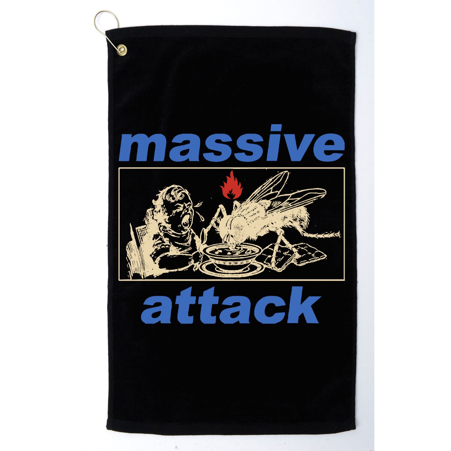 This Is Massive Attack Golf Towel