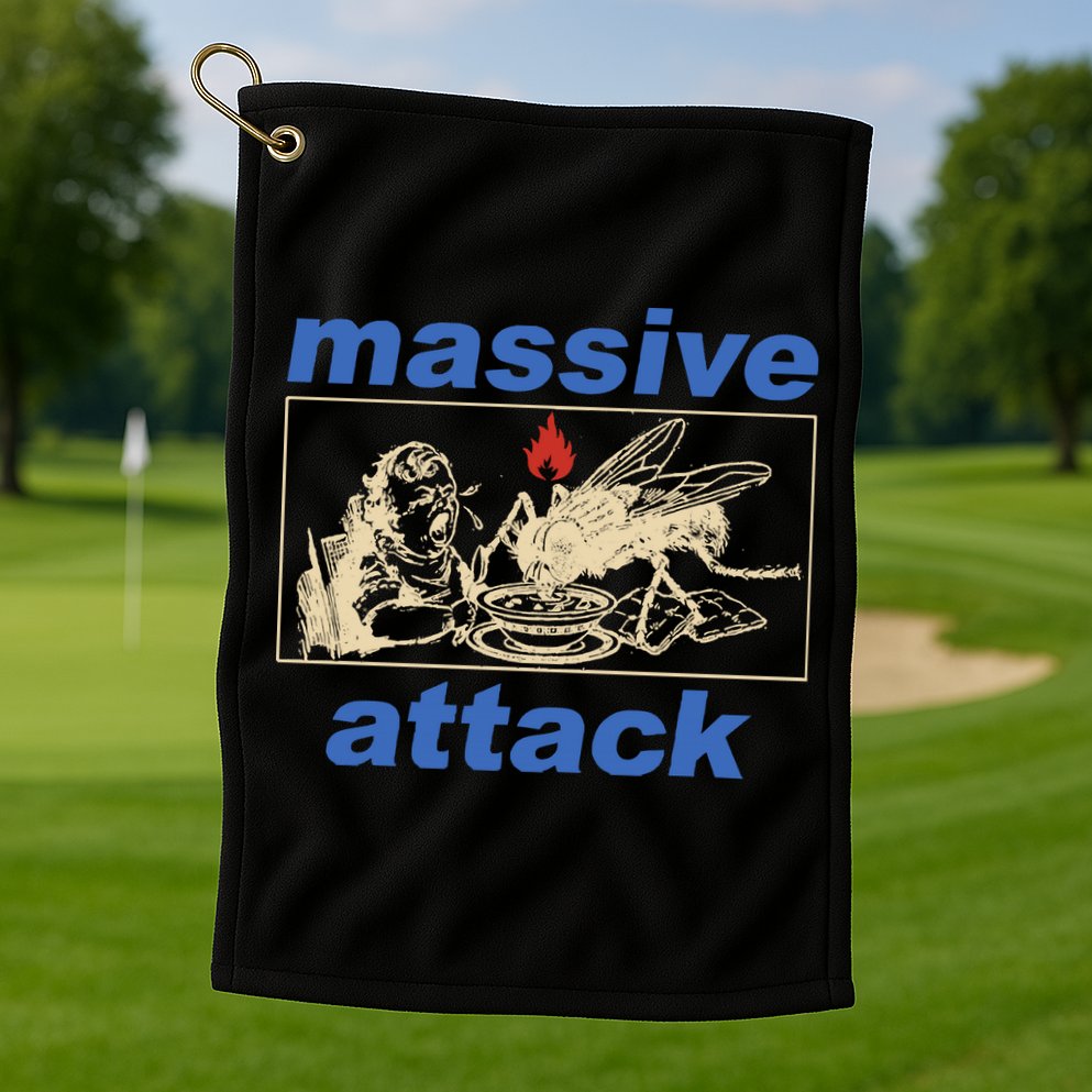 This Is Massive Attack Golf Towel