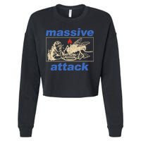 This Is Massive Attack Cropped Pullover Crew