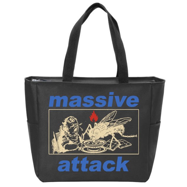 This Is Massive Attack Zip Tote Bag