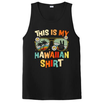 This Is My Hawaiian Tropical Luau Costume Party Hawaii PosiCharge Competitor Tank