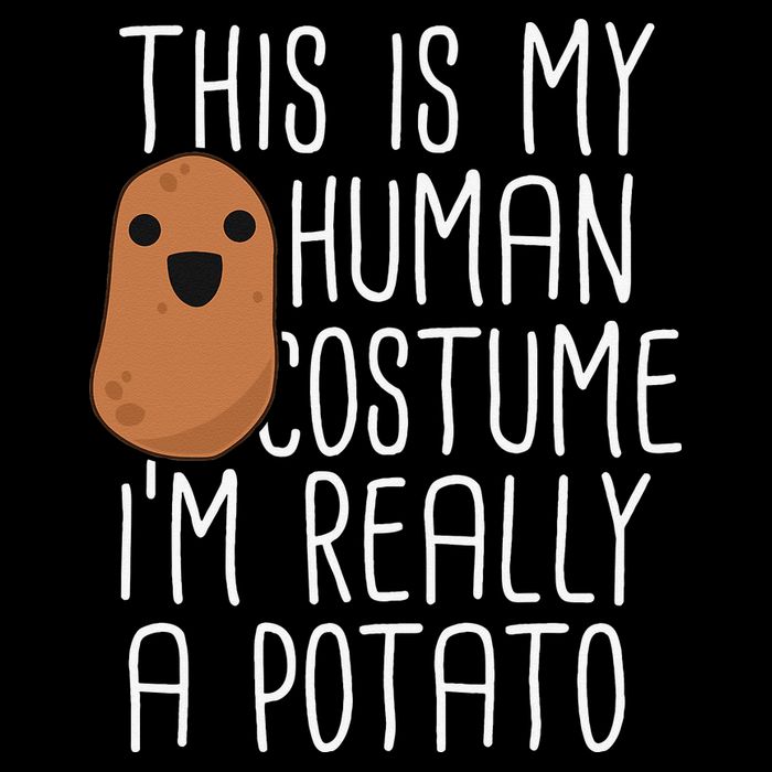 This Is My Human Costume Im Really A Potato Yam 16 in Basic Backpack