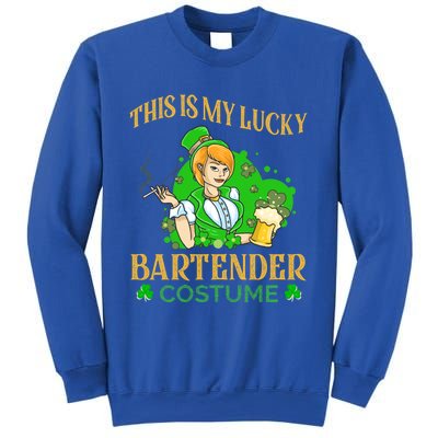 This Is My Lucky Bartender Costume Funny St Patrick Day Gift Sweatshirt