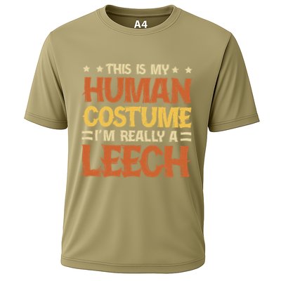 This Is My Human Costume IM Really A Leech Performance Shirt