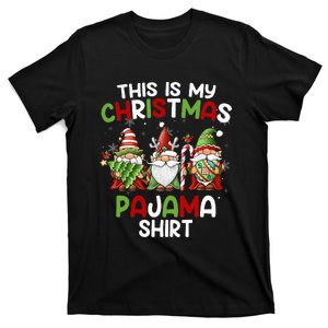 This Is My Christmas Pajama Gnomies Gnome Xmas Holiday T-Shirt