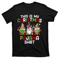 This Is My Christmas Pajama Gnomies Gnome Xmas Holiday T-Shirt