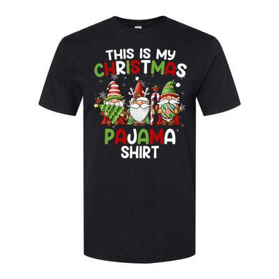 This Is My Christmas Pajama Gnomies Gnome Xmas Holiday Softstyle CVC T-Shirt