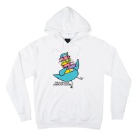 This Is My Book Character Costume Funny Pigeon Reading Trending Design Hoodie