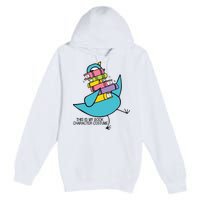 This Is My Book Character Costume Funny Pigeon Reading Trending Design Premium Pullover Hoodie