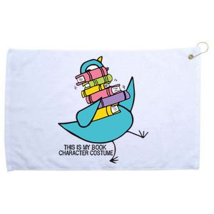 This Is My Book Character Costume Funny Pigeon Reading Trending Design Grommeted Golf Towel