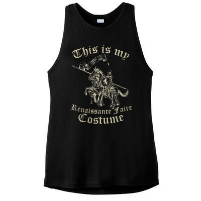 This Is My Renaissance Faire Costume Funny Ladies PosiCharge Tri-Blend Wicking Tank