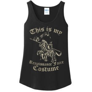 This Is My Renaissance Faire Costume Funny Ladies Essential Tank