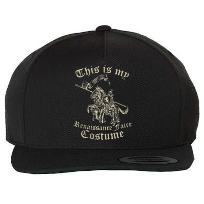 This Is My Renaissance Faire Costume Funny Wool Snapback Cap